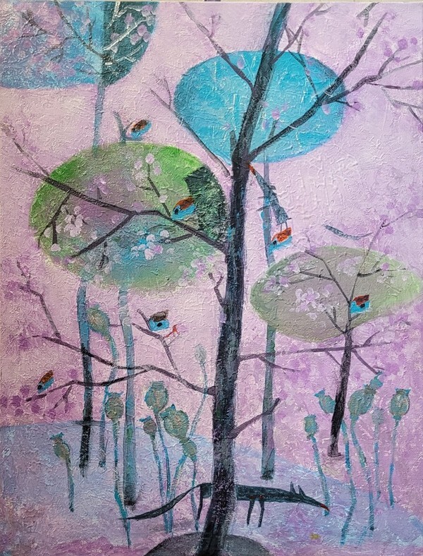 53-40.5cm   Acrylic on canvas 2021_임성은