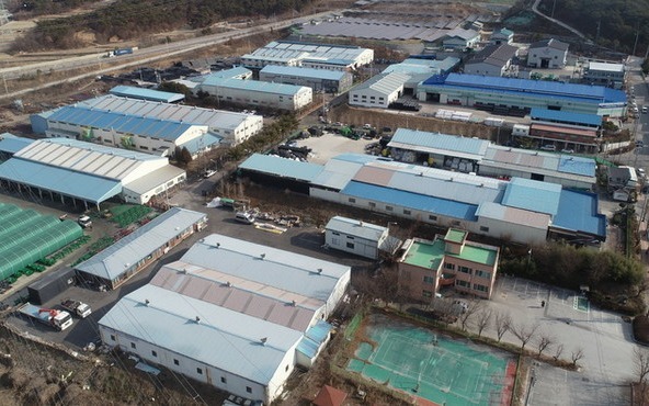 남원 광치동농산업단지 전경