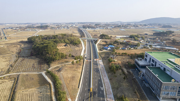 연무IC∼일반산업단지 진입도로 /사진제공=익산시
