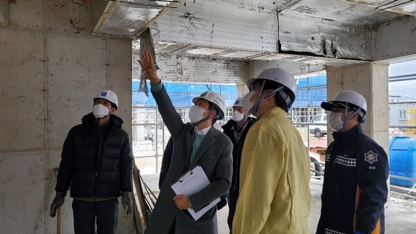 안전점검 현장/사진=고창소방서 제공