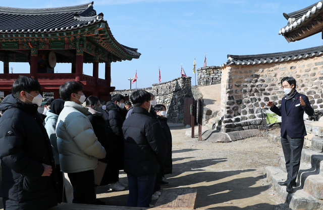 일자리참여 대학생 현장체험/사진=고창군 제공