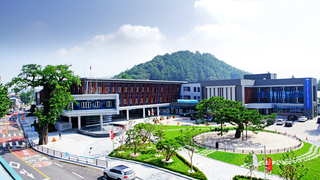 장수군 청사 전경