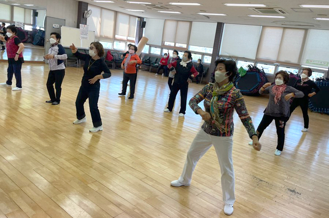 순창군청-실버체조교실