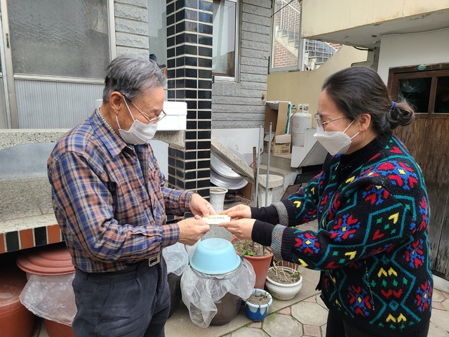 남원시 목욕권 배부