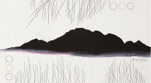 Nature, 35×64cm, 줌치, 먹, 연사