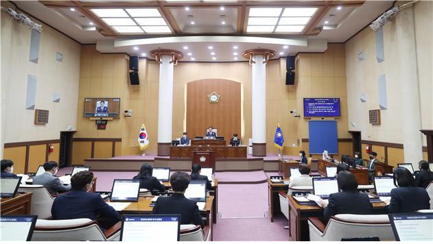 전주시의회 본회의장