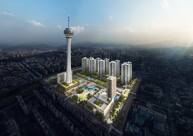 전주 옛 대한방직 부지, 470m 타워 포함 복합개발 올해 하반기 착공 목표